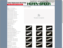 Tablet Screenshot of kerry-green.remade.jp